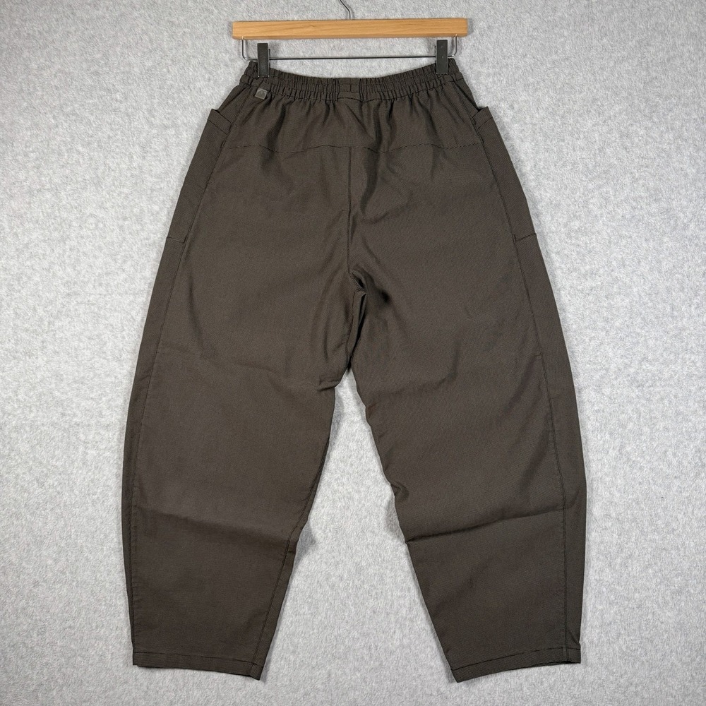 Lululemon Lab Woven High-Rise Barrel Leg Trouser Nano Rover Womens 6 Pants $178 - Picture 2 of 9
